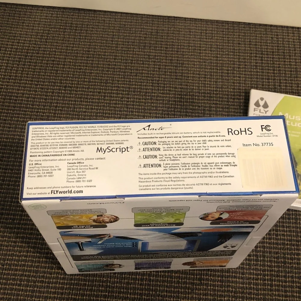 FLY FUSION PENTOP COMPUTER & MUSIC STUDIO CD - NEW IN BOX
